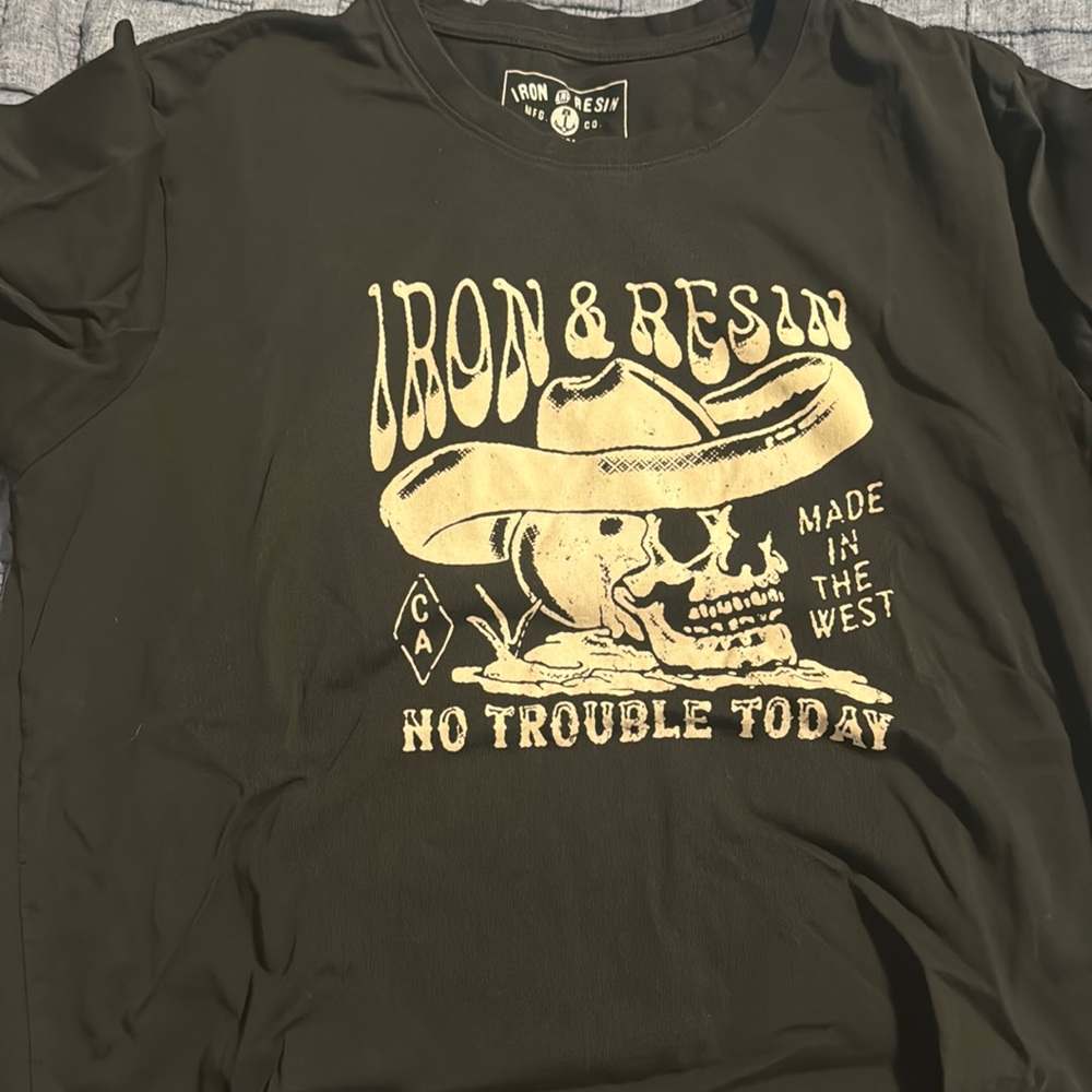 Iron and Resin shirt